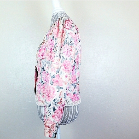 Vintage Nah Nah Floral Guipure Blazer - Picture 4 of 8